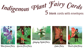 Art Cards: Neria Wildman - Indigenous Plant Fairy (Set of 5)