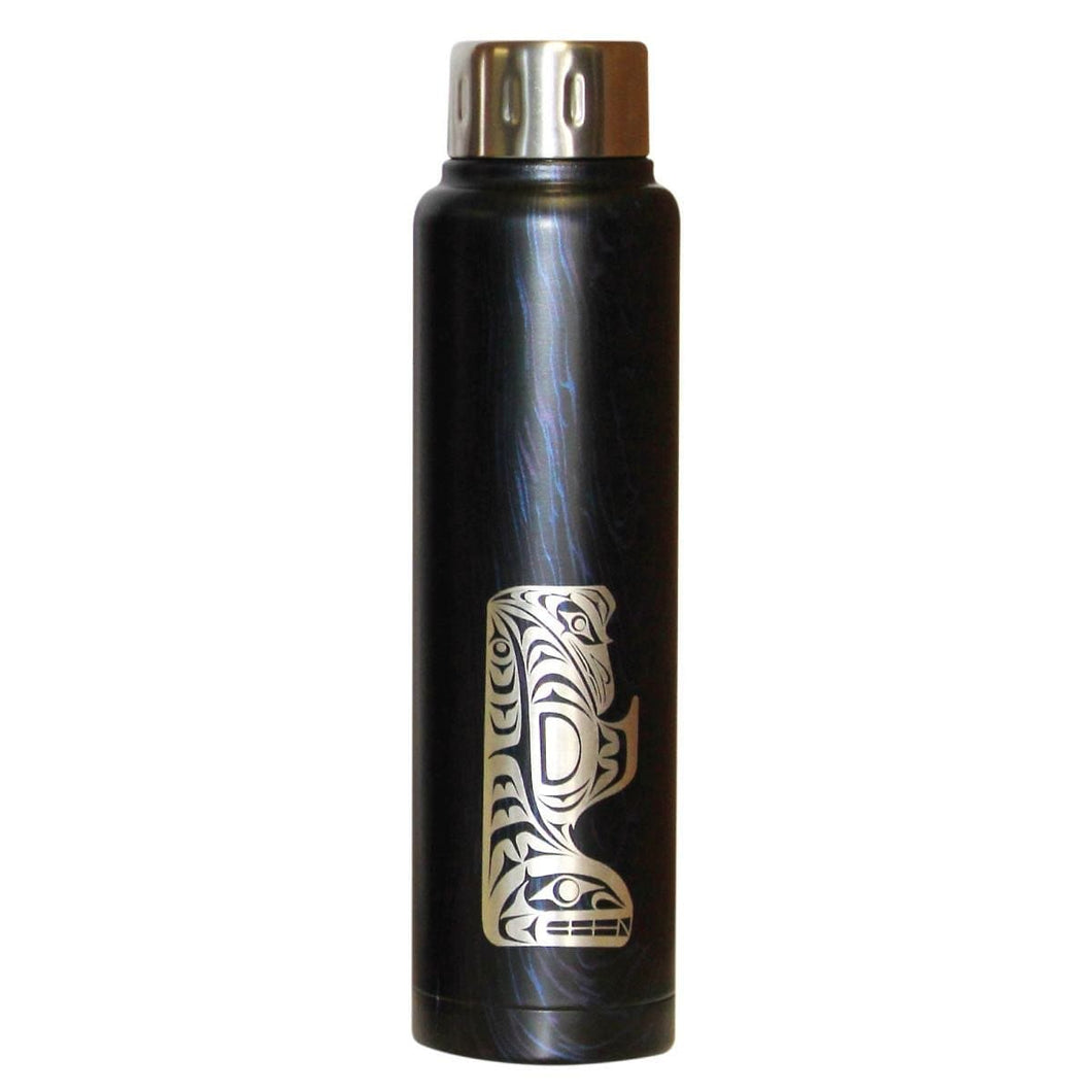 450ml Insulated Totem Bottle - Thunderbird and Whale by Maynard Johnny Jr DISC