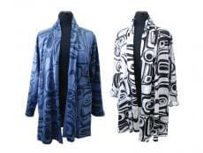 Kelly Robinson All Over Print Swing Coat Raven