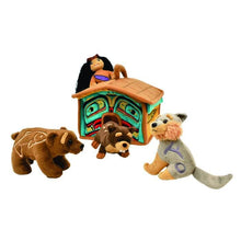 Load image into Gallery viewer, Long House Play Set 10&quot; (Finger puppets sold separately)
