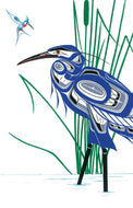 Gift Enclosure Cards - Hummingbird & Blue Heron - Richard Shorty