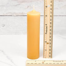 Load image into Gallery viewer, Pure Beeswax 6&quot; Column Candle
