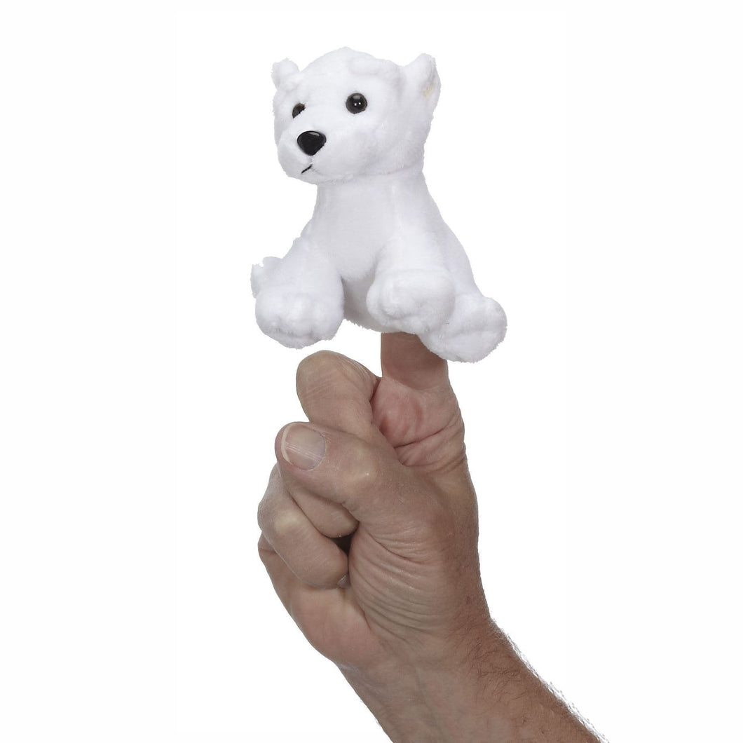 Spirit Bear Finger Puppet
