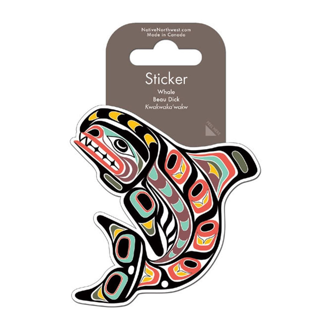 Sticker - Whale by Beau Dick