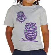 T-shirt (Youth) - Owls by Simone Diamond