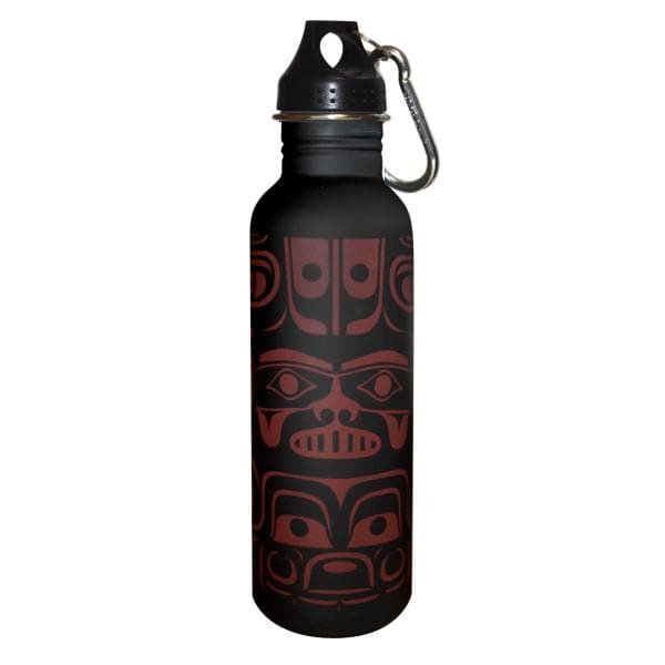 Water Bottle - Chilkat Whale by Ryan Cranmer